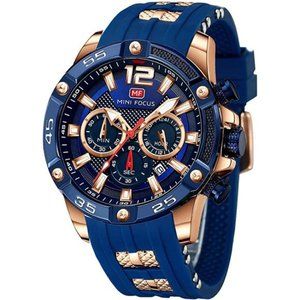 Men Watch Casual Wrist Watches Chronograph/Waterproof/Luminous/Calendar/24 Hours